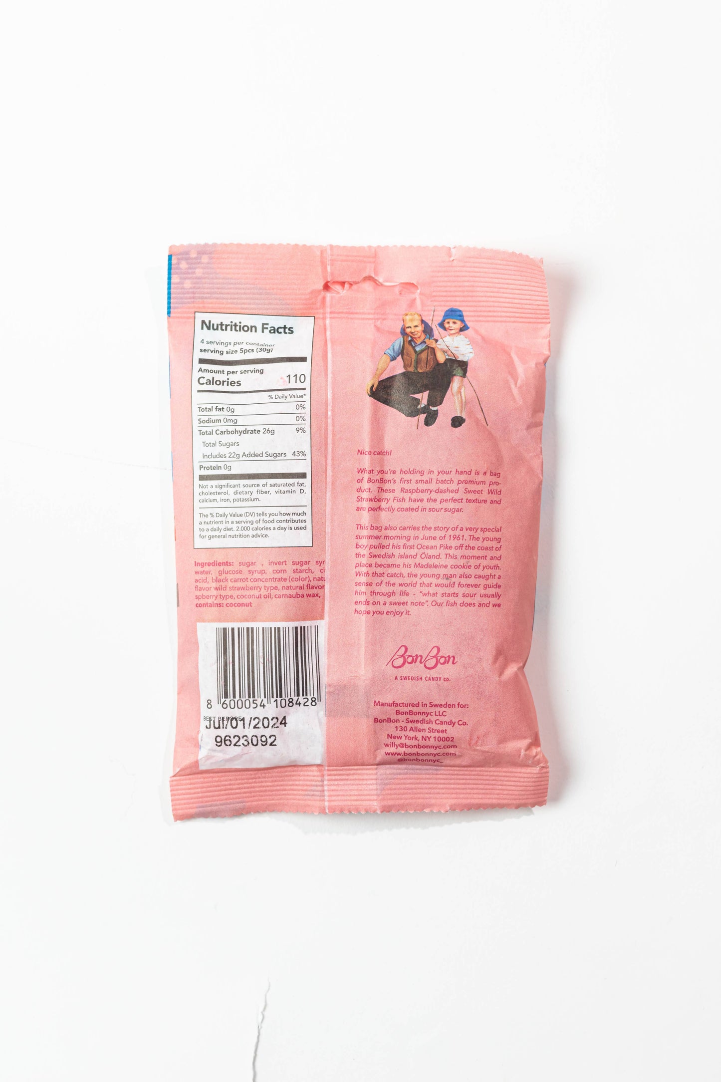 Bon Bon Sweet Wild Strawberry Swedish Fish