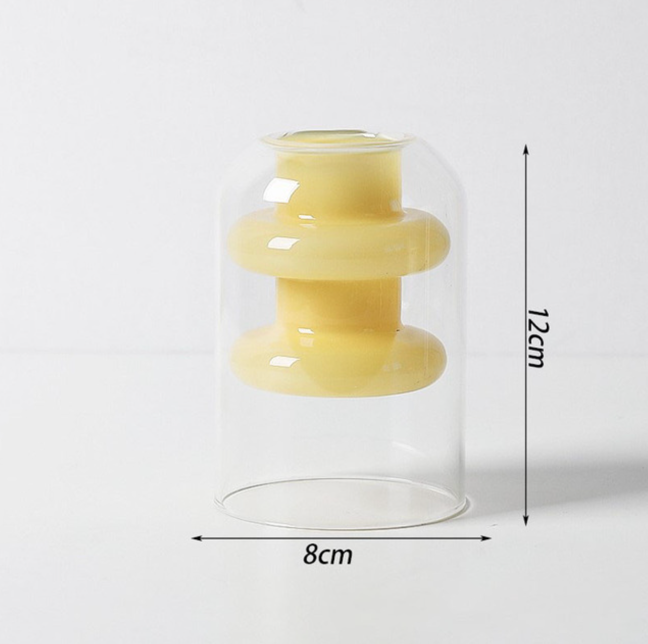 Layered Glass Mini Vases
